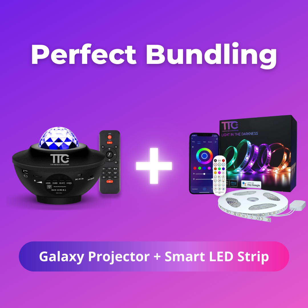 TTC Galaxy Projector + TTC RGB Smart LED Strip