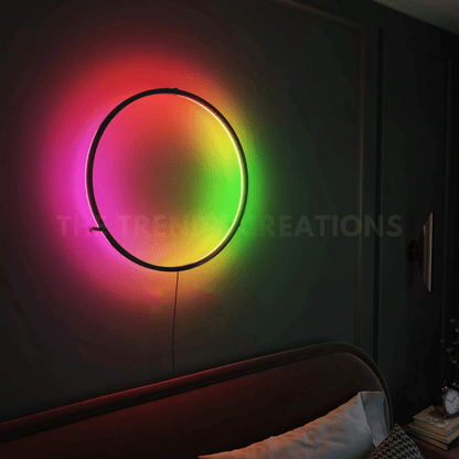 Multicolour Ring Wall Lamp