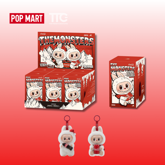 Labubu Coca-Cola Series Monster Keychain - Pop Mart