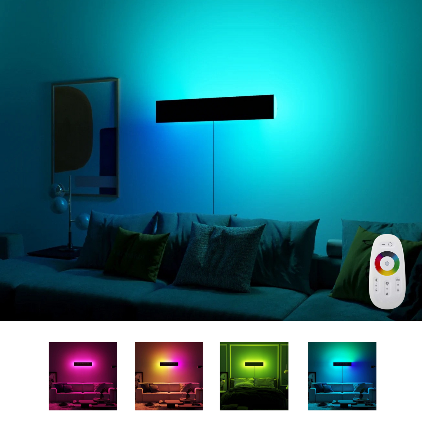 Multicolour Wall Lamp