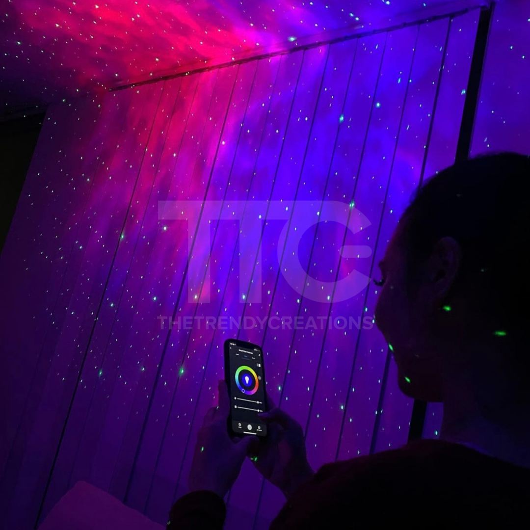 Smart Nebula Galaxy Projector By The Trendy Creations