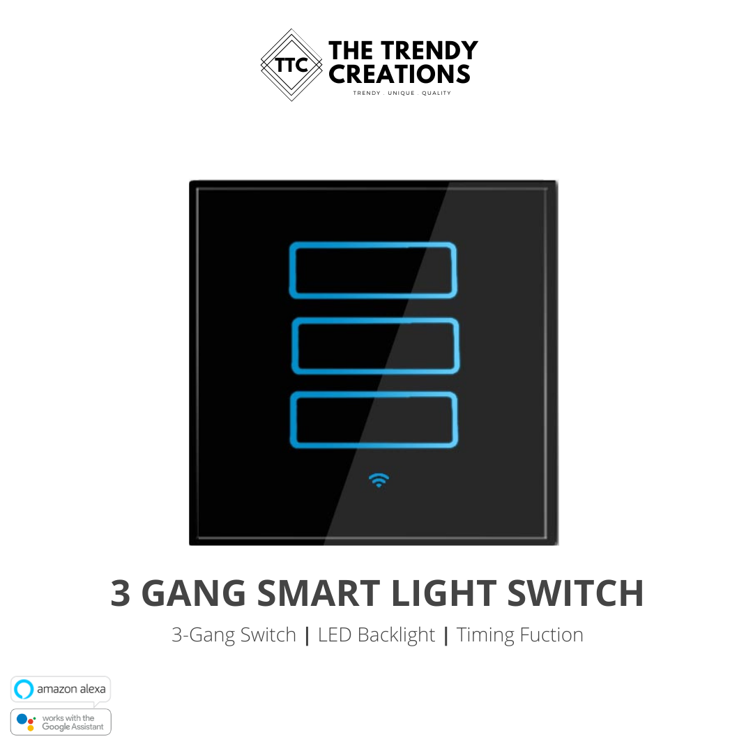 3 Gang Wifi Smart Switch