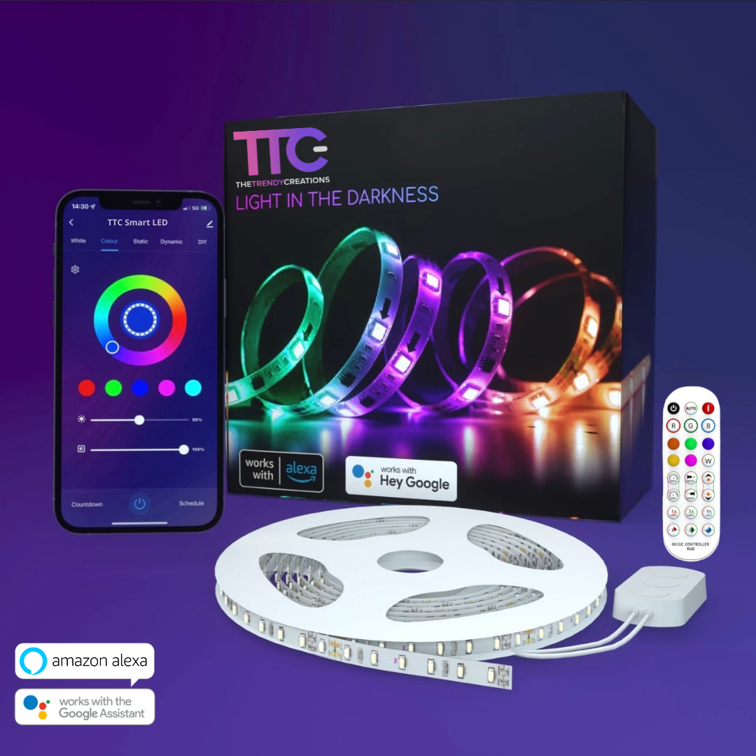 Smart WIFI Bulb + Smart LED Strip (Bundle)