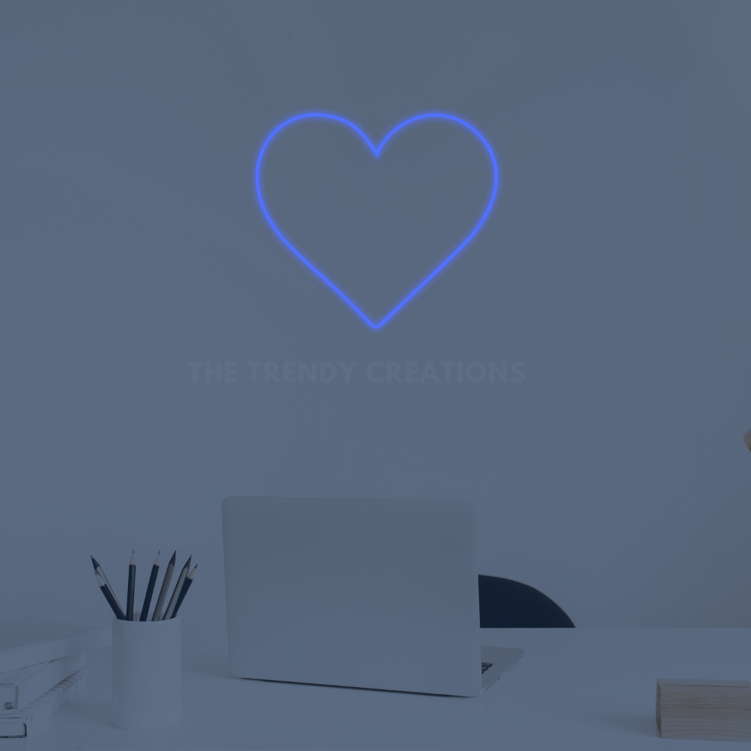 "Heart" Neon Sign