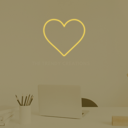 "Heart" Neon Sign