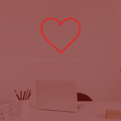 "Heart" Neon Sign