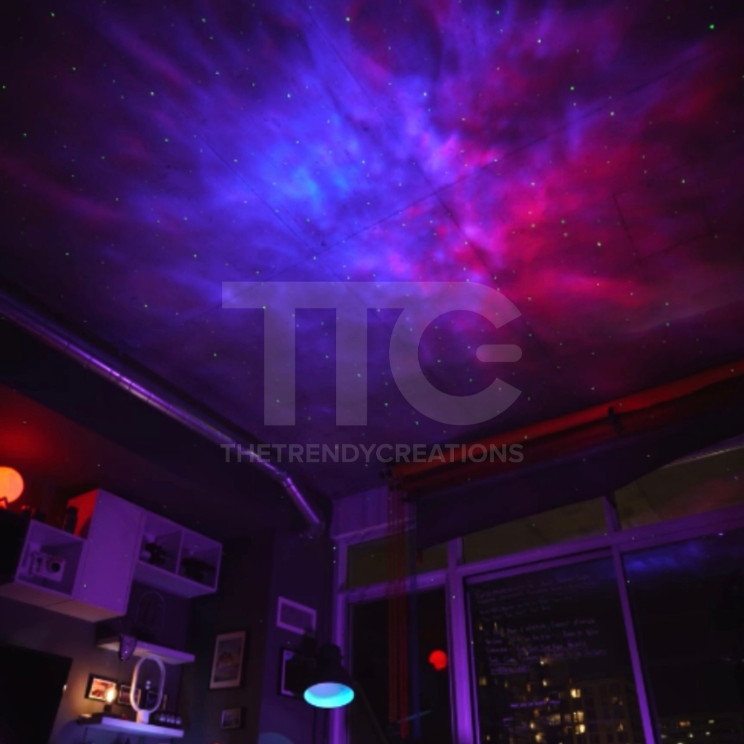 Smart Nebula Galaxy Projector By The Trendy Creations