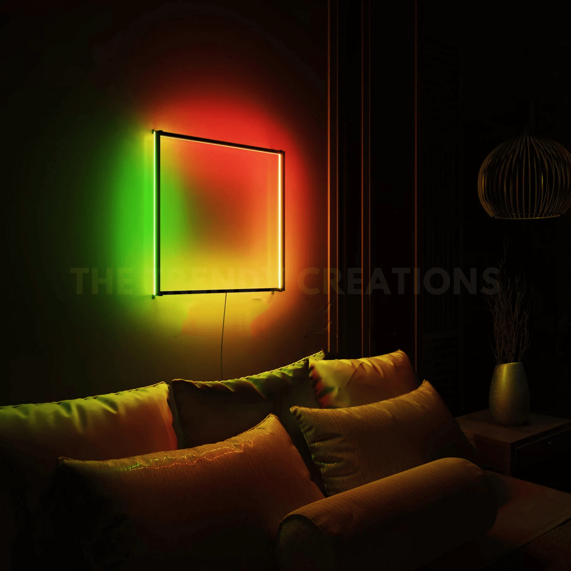 Multicolour Cube Wall Lamp By The Trendy Creations , Now Available In Pakistan | Nordic  Design
