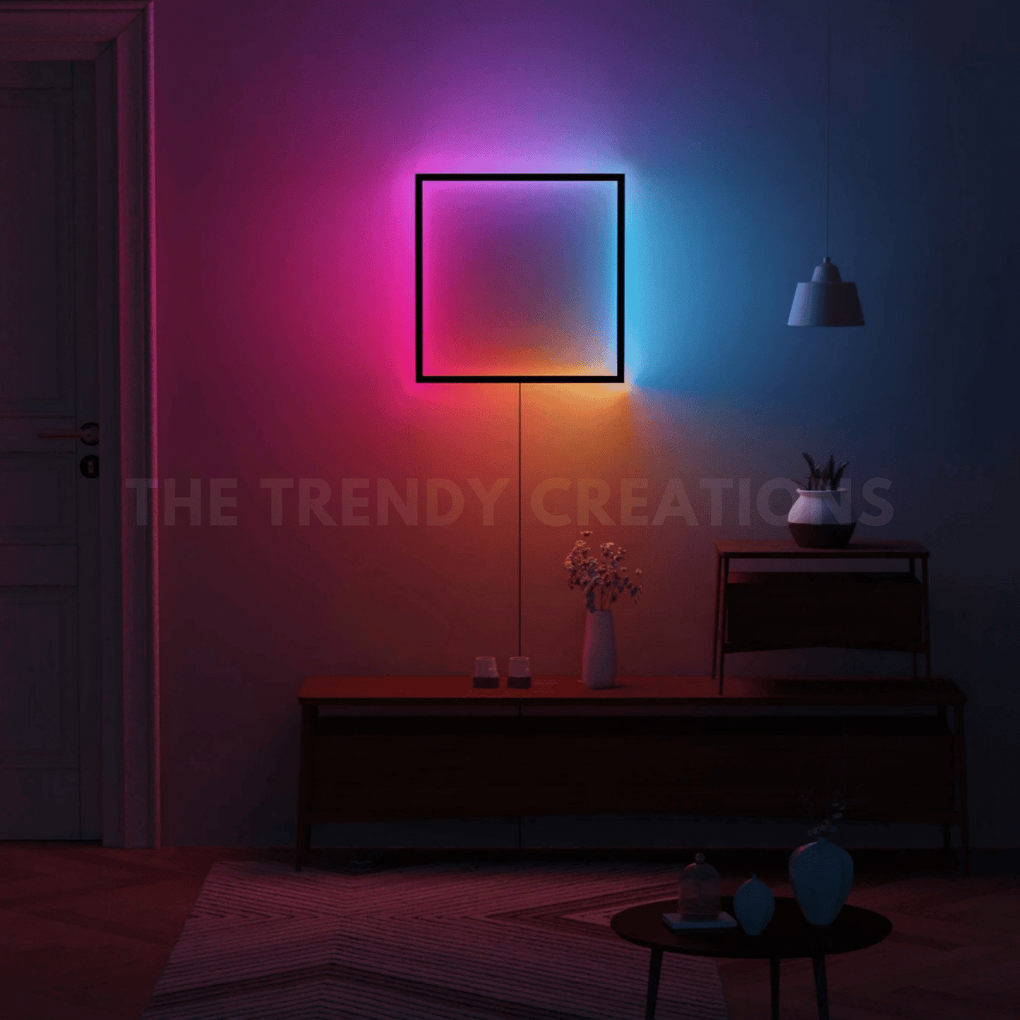 Multicolour Cube Wall Lamp By The Trendy Creations , Now Available In Pakistan | Nordic Design