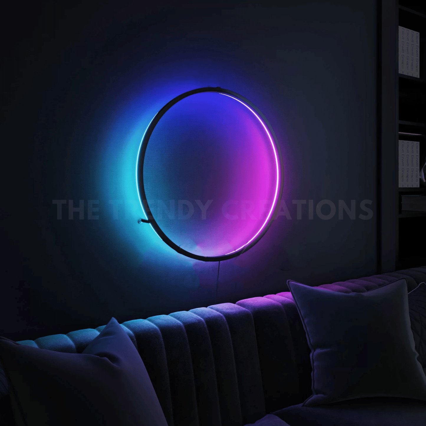 Multicolour Ring Wall Lamp