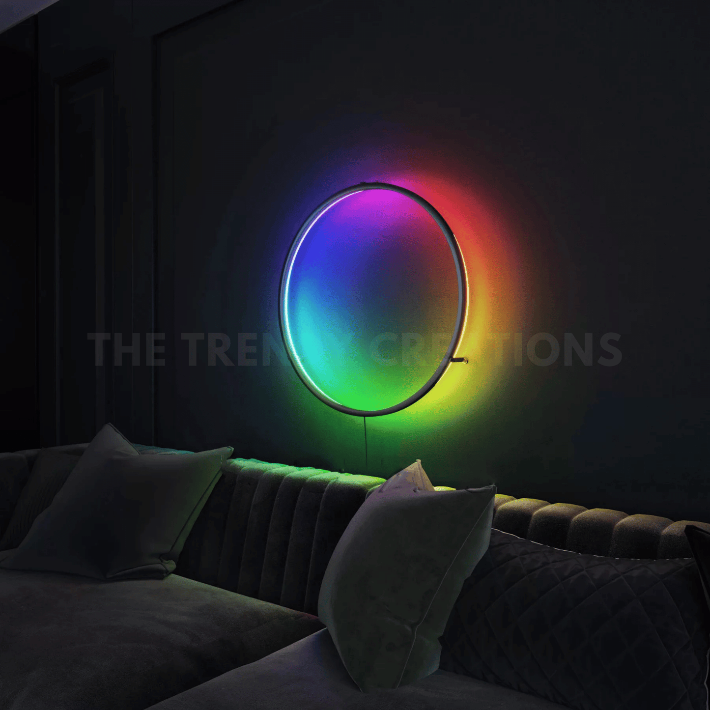 Multicolour Ring Wall Lamp