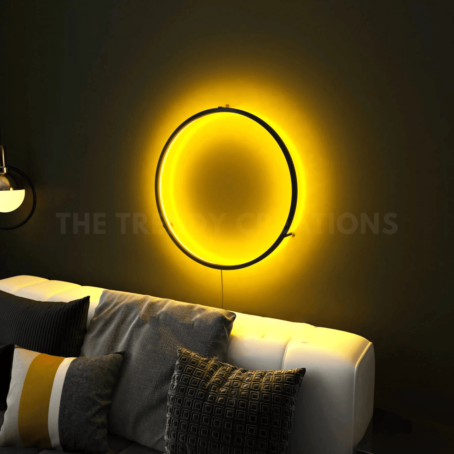 Multicolour Ring Wall Lamp