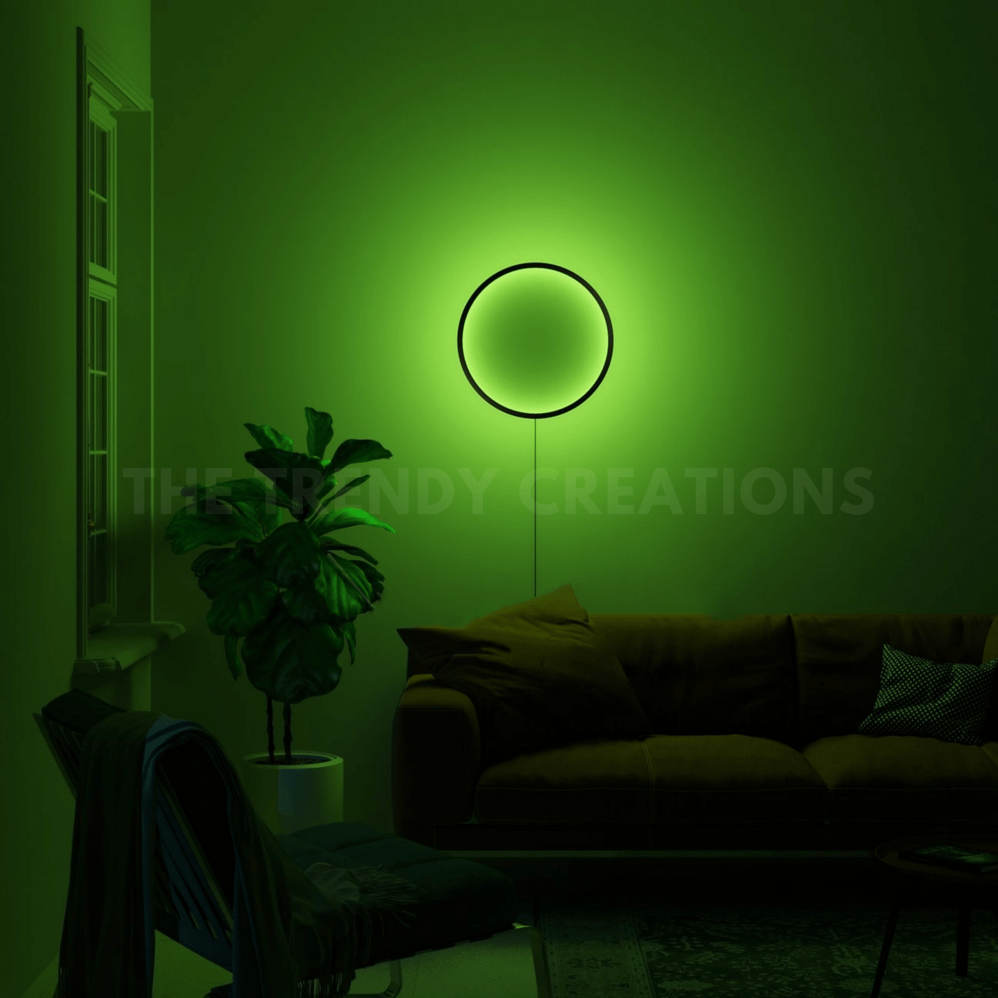 Multicolour Ring Wall Lamp