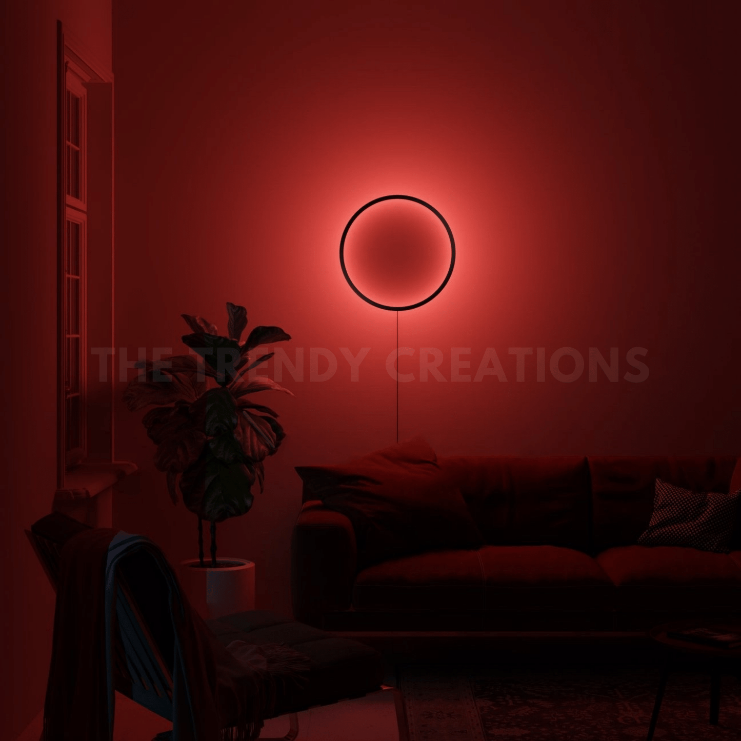Multicolour Ring Wall Lamp